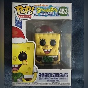 SpongeBob Christmas Pop Funko